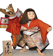 Кинтаро, японская интерьерная кукла, 1950-е гг.