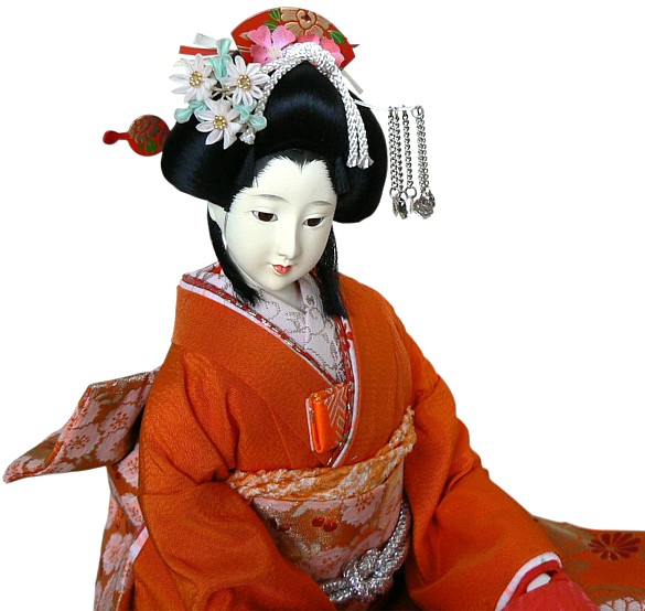 японская интерьерная кукла, 1960-е гг. Интериа Японика