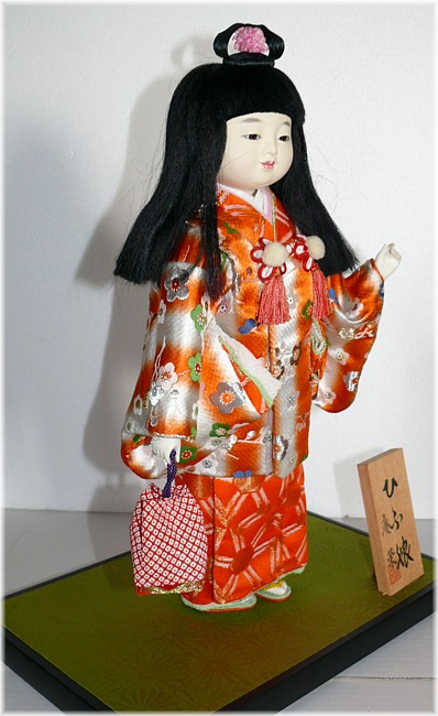 японская интерьерная кукла, 1950-60-е гг.