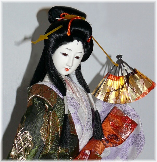 японская традиционная интерьерная кукла, 1960-е гг.