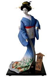 японская традиционная кукла, 1960-е гг.