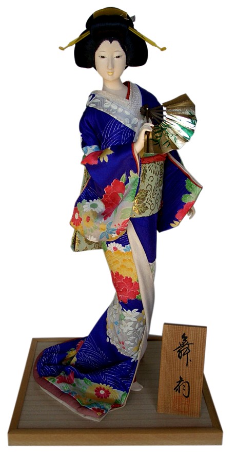 японская старинная авторская кукла