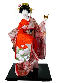японская традиционная  интерьерная кукла
