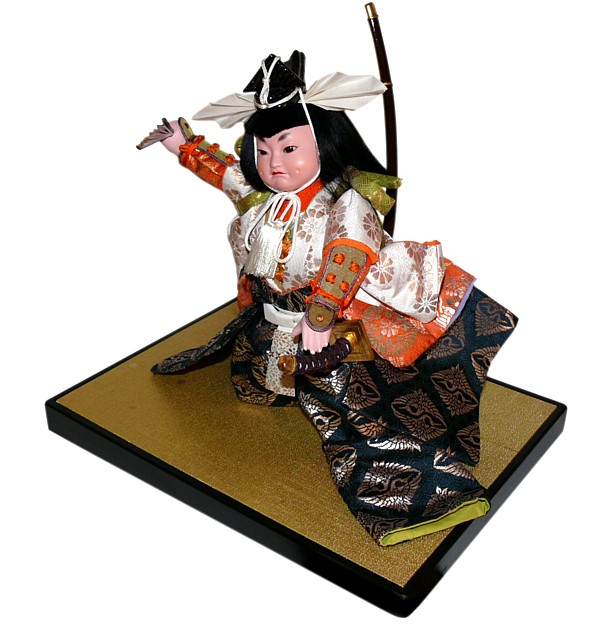 Актер кабуки, японская интерьерная кукла, 1960-70-е гг.