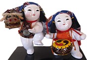 японские старинные куклы