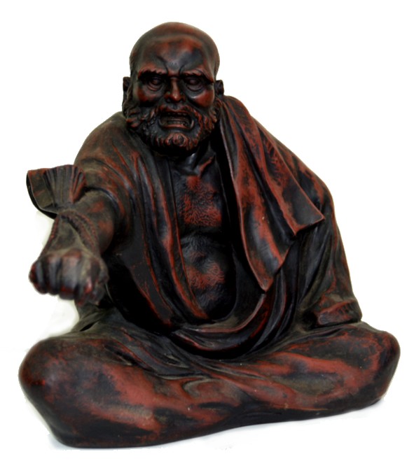 Дарума, основатель дзэн-буддизма, статуэтка, Япония, 1930-е гг. 