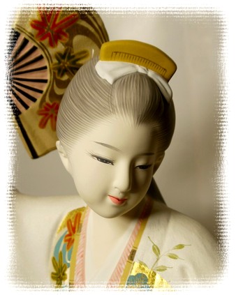 японская статуэтка мастерских Хаката, 1960-е гг.