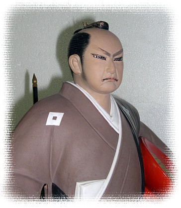 самурай, японская статуэтка, Хаката, 1960-е гг.