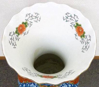 японская напольная ваза Арита, 1920-30-е гг. Деталь росписи