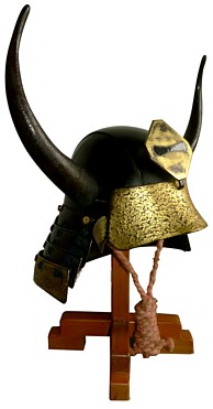 шлем самурая КАБУТО, эпоха Эдо