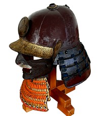 самурайский шлем кабуто эпохи Муромачи