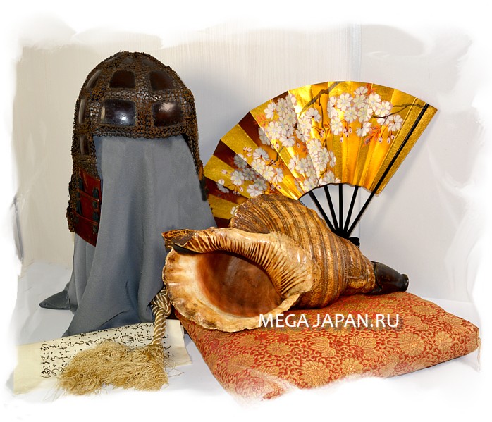 предметы искусства самураев, японский антиквариат в интернет-магазине Mega Japan