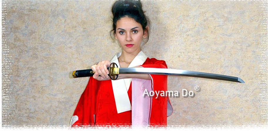 антикварный японский меч, самурайское искусство