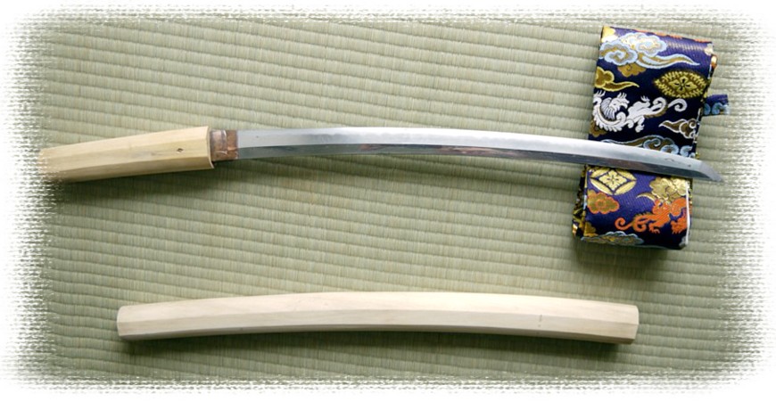 японский меч эпохи Эдо в широ-сая