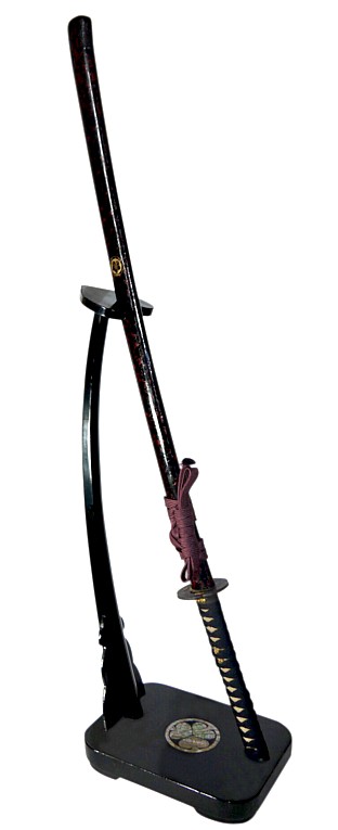 японская подставка для самурайского меча, 1900-е гг.