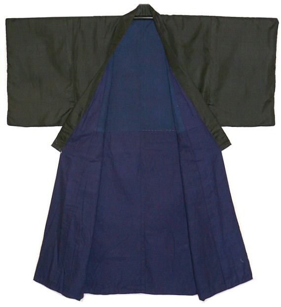 антикварное мужское кимоно, шелк, 1910-е гг.