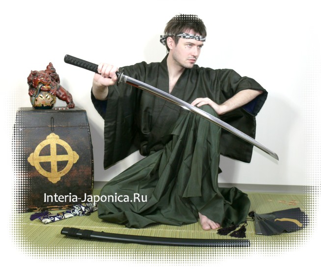 одежда самурая: кимоно, хакама