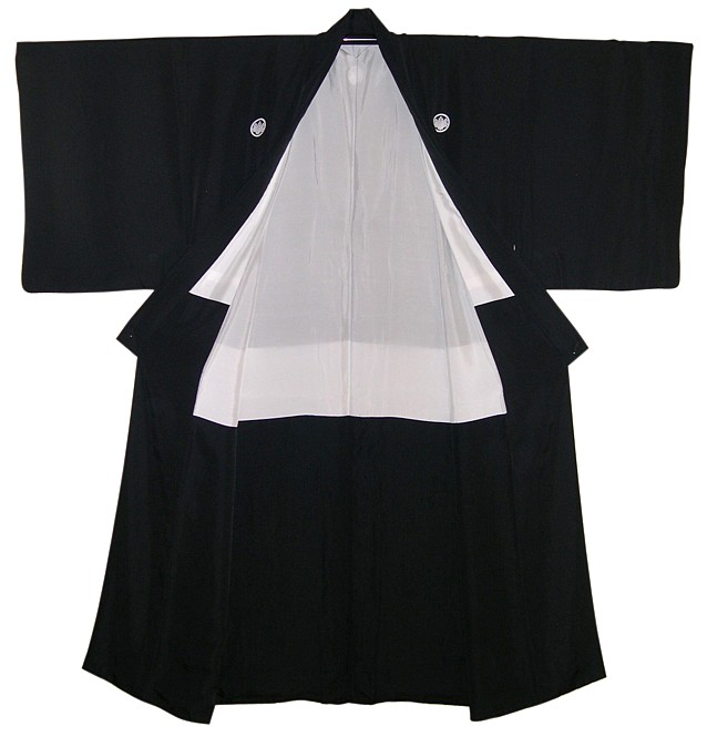 японское шелковое кимоно, винтаж