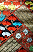 японский традиционный пояс оби для женского кимоно. Антик