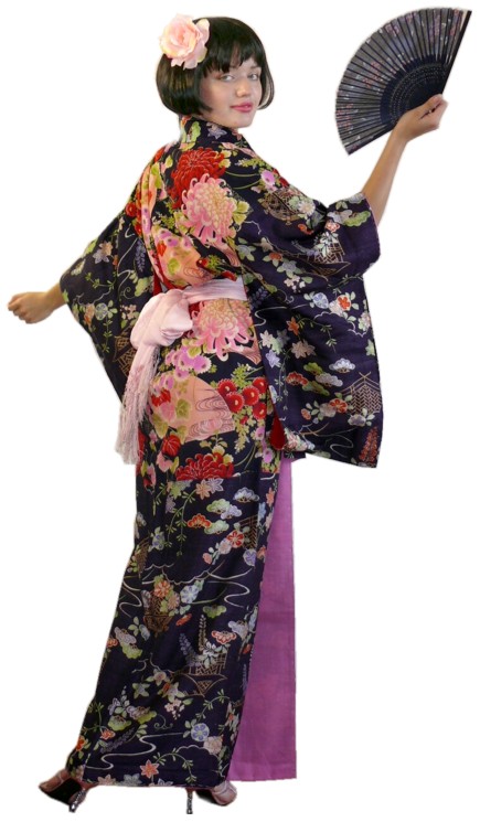 кимоно гейши, 1920-е гг.