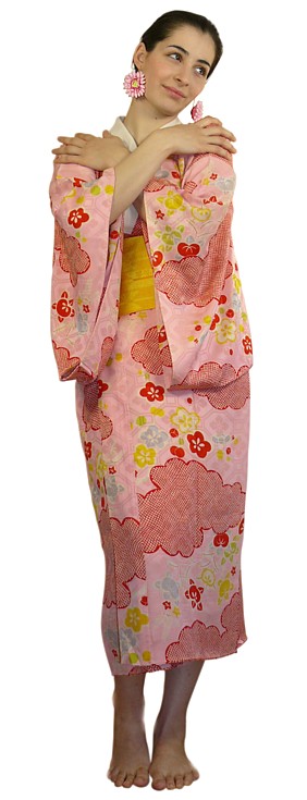 японское старинное кимоно